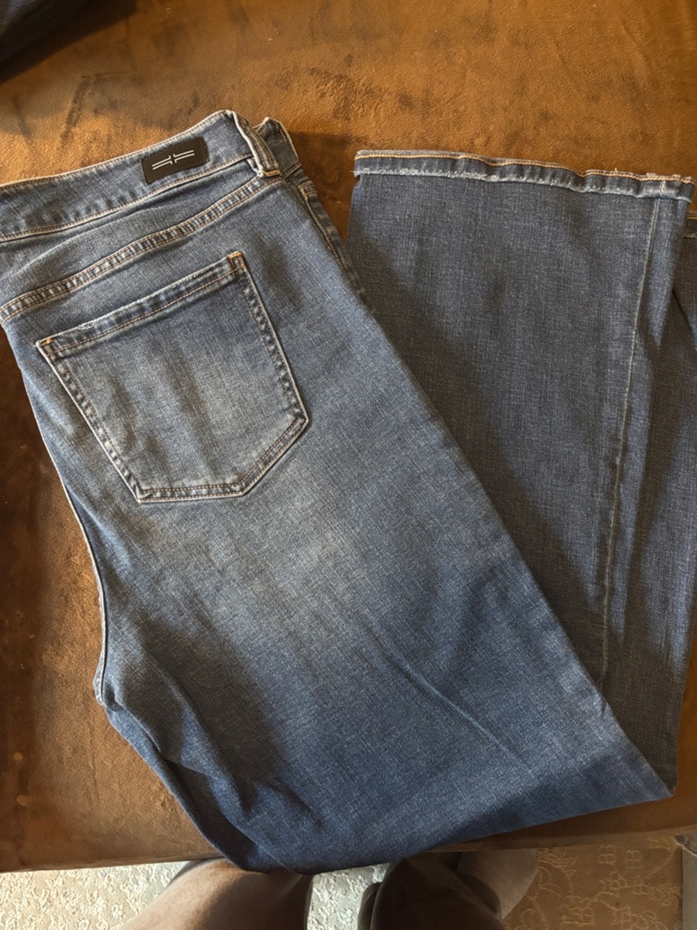 Liverpool Jeans Company Women's Boot Cut Jeans - Blue Denim